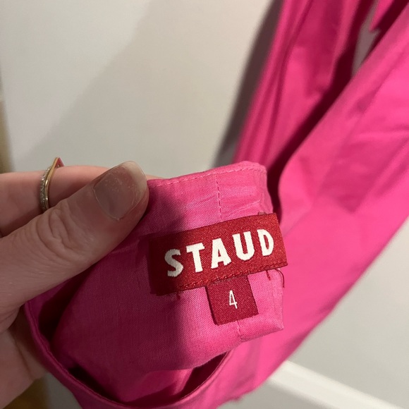 STAUD Pink Halter Crop Top - Picture 11 of 11